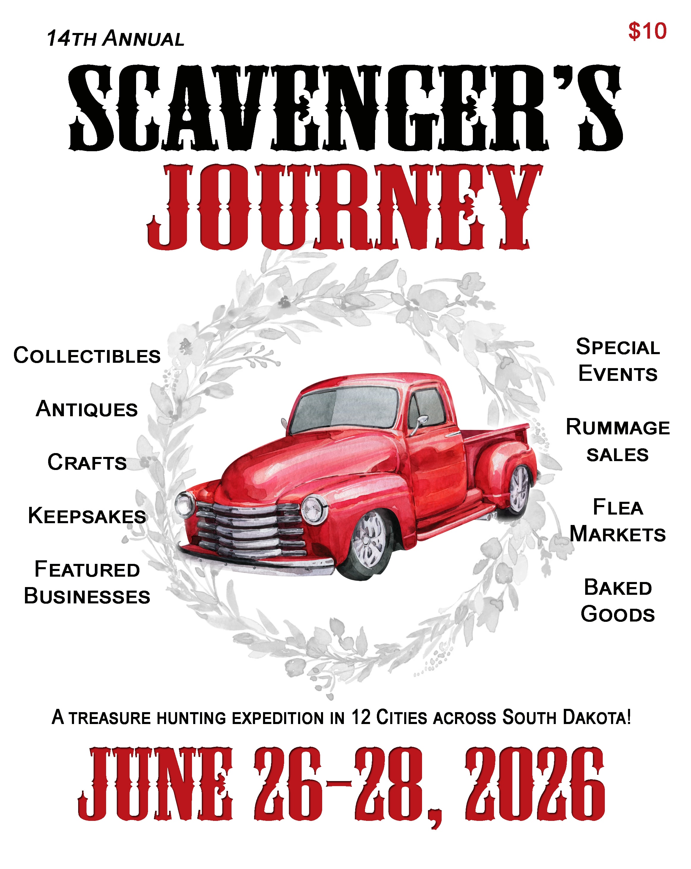 Scavenger's Journey event book cover